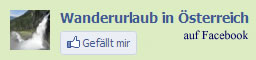 Wandern in Österreich auf Facebook